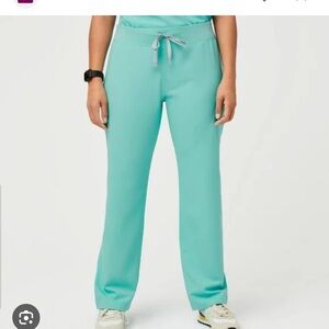 Figs kade XS aqua scrub pants